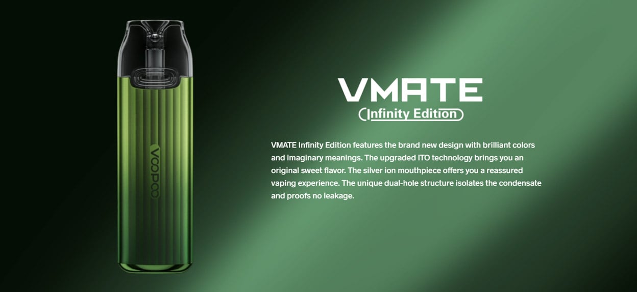 Voopoo VMATE Infinity Edition Pod System Kit 900mAh 3ml 2