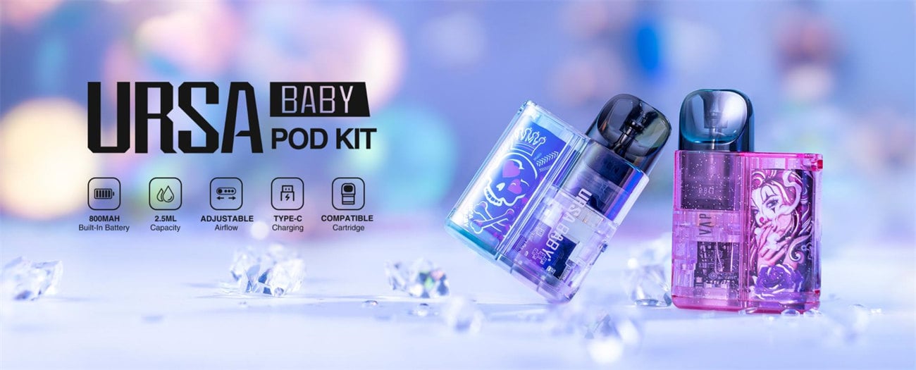 Lost Vape Ursa Baby Pod System Kit 800mAh 2.5ml 1