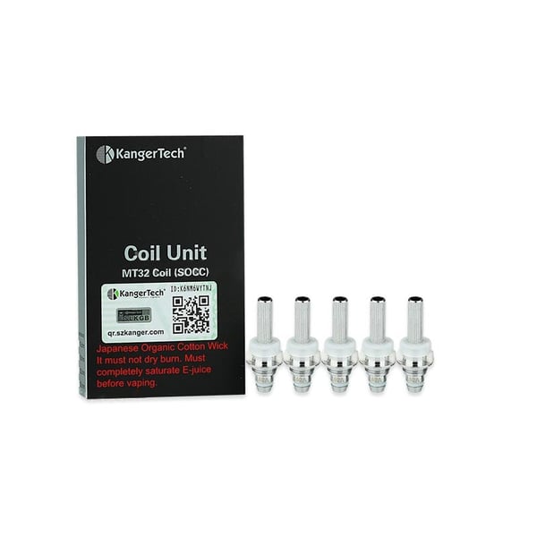 KangerTech SOCC (Organic Cotton Coil) for KangerTech EVOD & Protank 2 & Mini Protank 2 & Unitank & Mini Unitank (5pcs/pack) 1