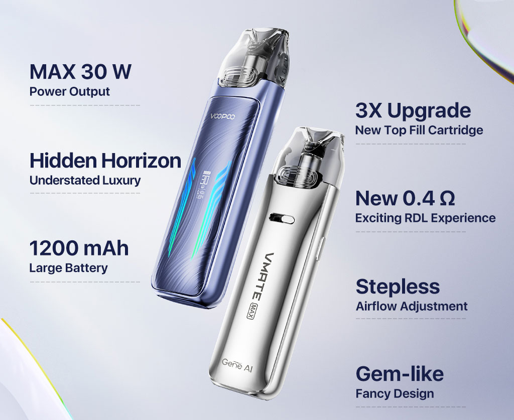 VOOPOO Vmate Max Pod System Kit 1200mAh 3ml 1