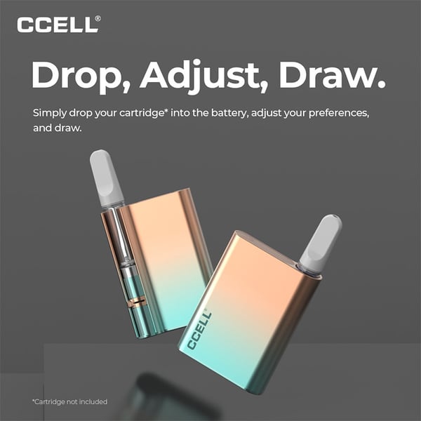 CCELL Palm Pro 510 Vaporizer Battery 500mAh - 画像 (7)