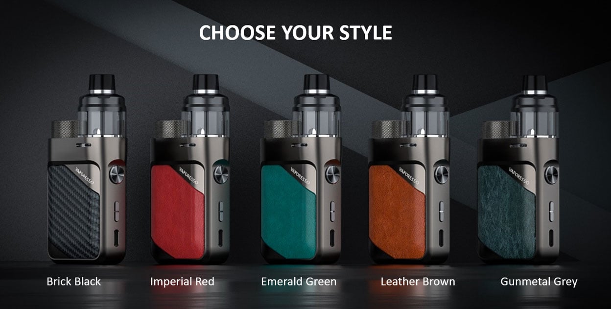 Vaporesso SWAG PX80 80W Box Mod Kit with SWAG Pod Tank 4ml 3