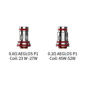 Uwell Replacement Coil for Aeglos Kit / Aeglos P1 Kit / Aeglos Tank Pod (4pcs/pack)