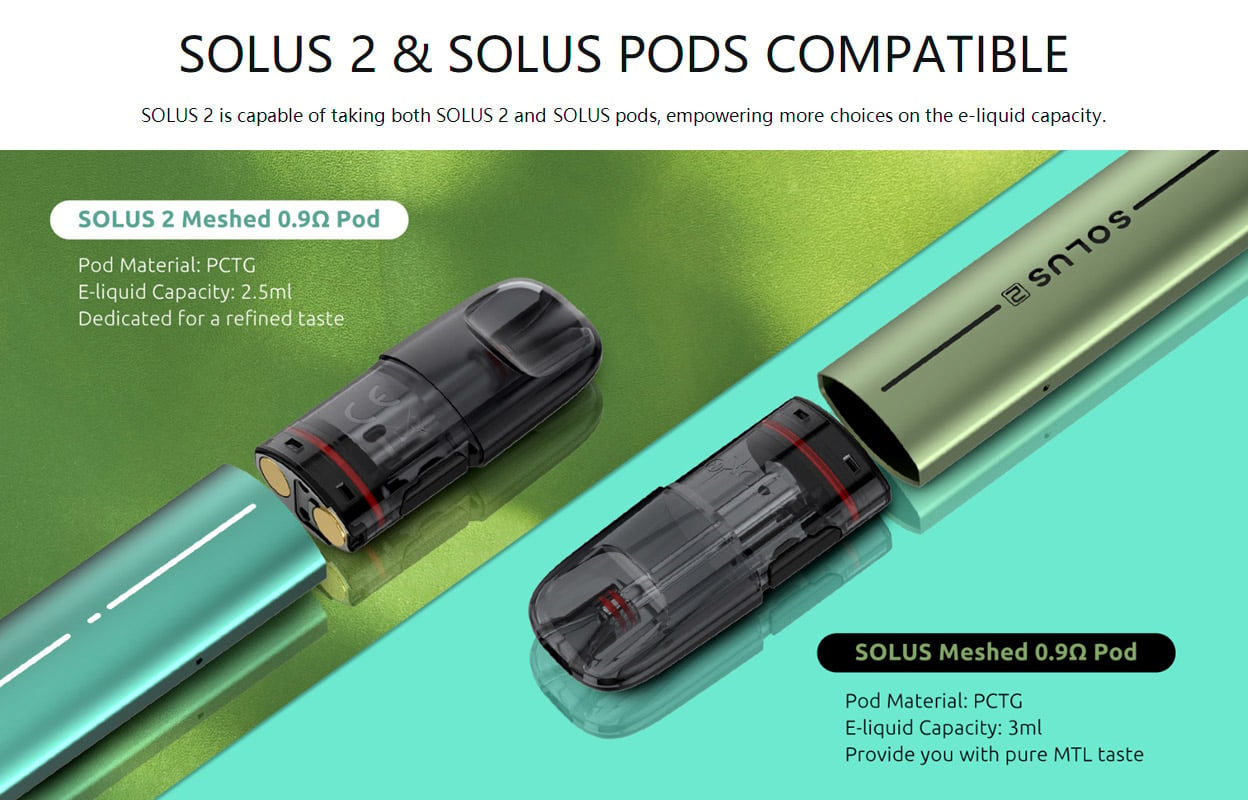 SMOK Solus 2 Pod System Kit 700mAh 2.5ml 7