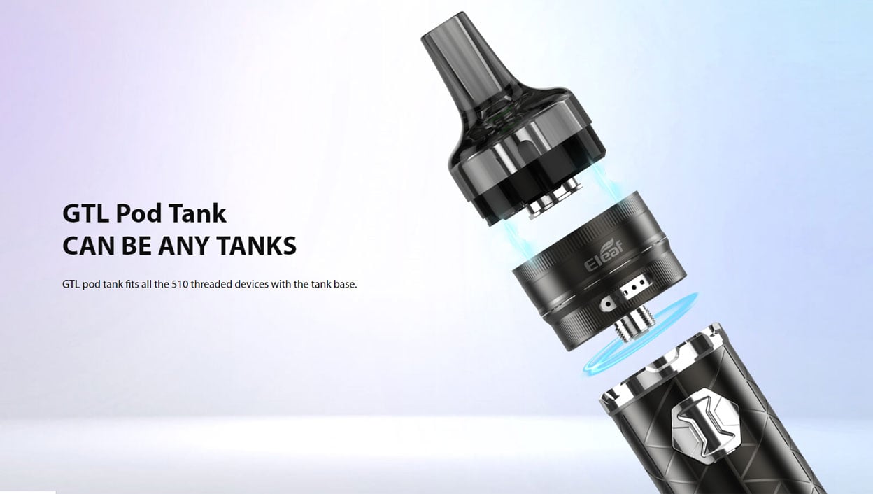 Eleaf iJust 3 Starter Kit GTL Pod Tank 3000mAh 4.5ml 3