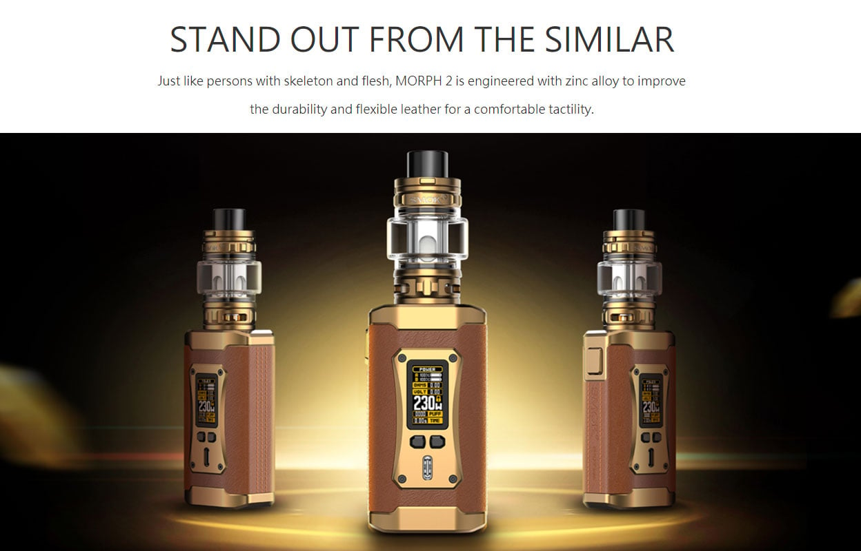 SMOK Morph 2 230W Mod Kit with TFV18 Tank 7.5ml 6