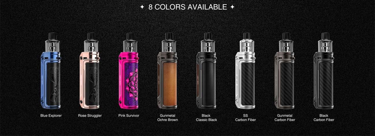 Lost Vape Thelema Urban 80W Box Mod Kit with UB Ultra Pod 5.5ml 1