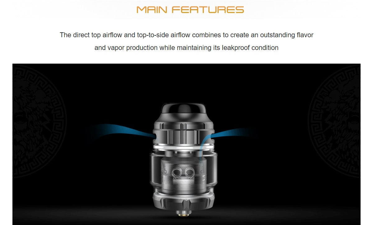 Geekvape ZX RTA Tank Atomizer 4.5ml 2