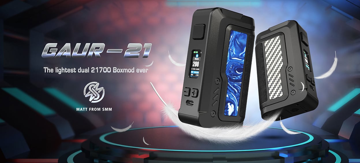 Vandy Vape GAUR-21 Dual 21700 Box Mod 200W 1