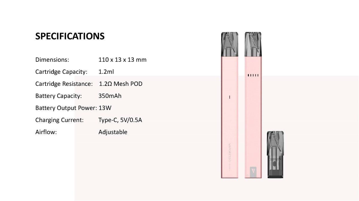 Vaporesso Barr Pod System Kit 350mAh 1.2ml 9