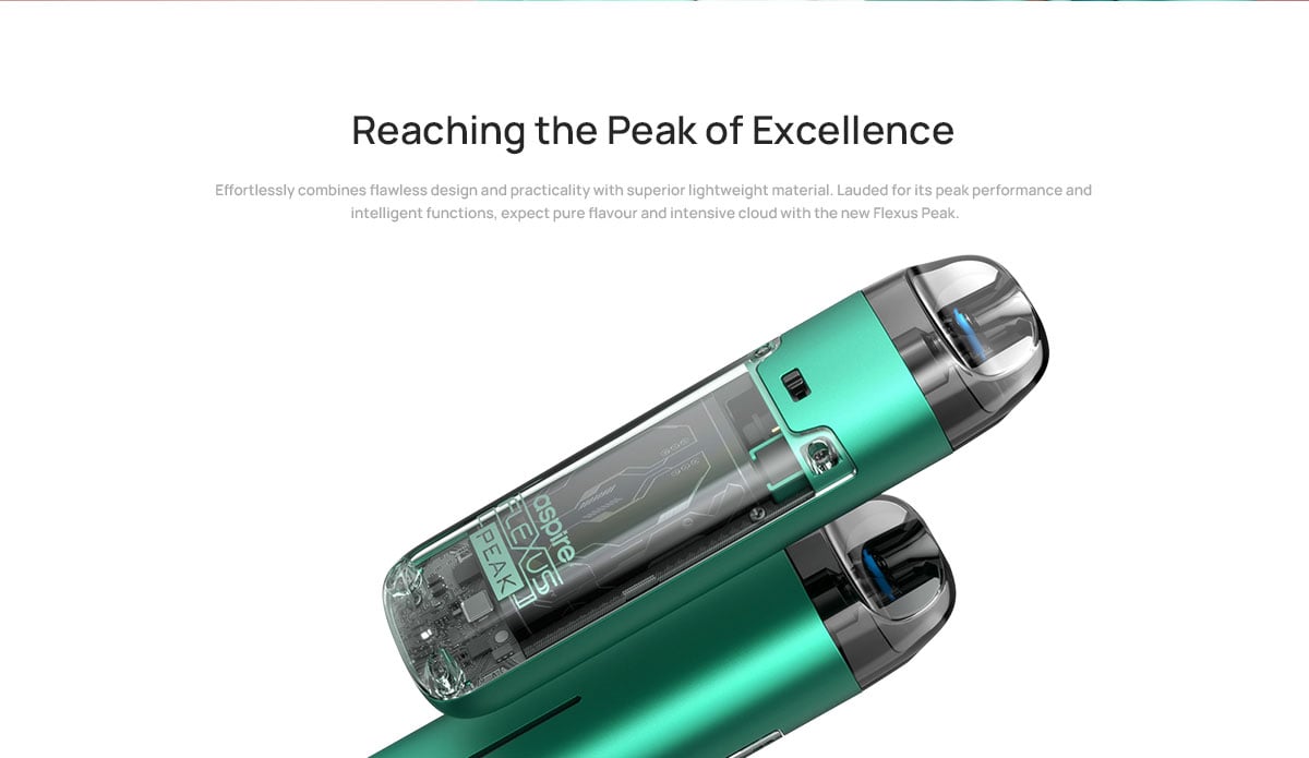 Aspire Flexus Peak Pod System Kit 1000mAh 3ml 2