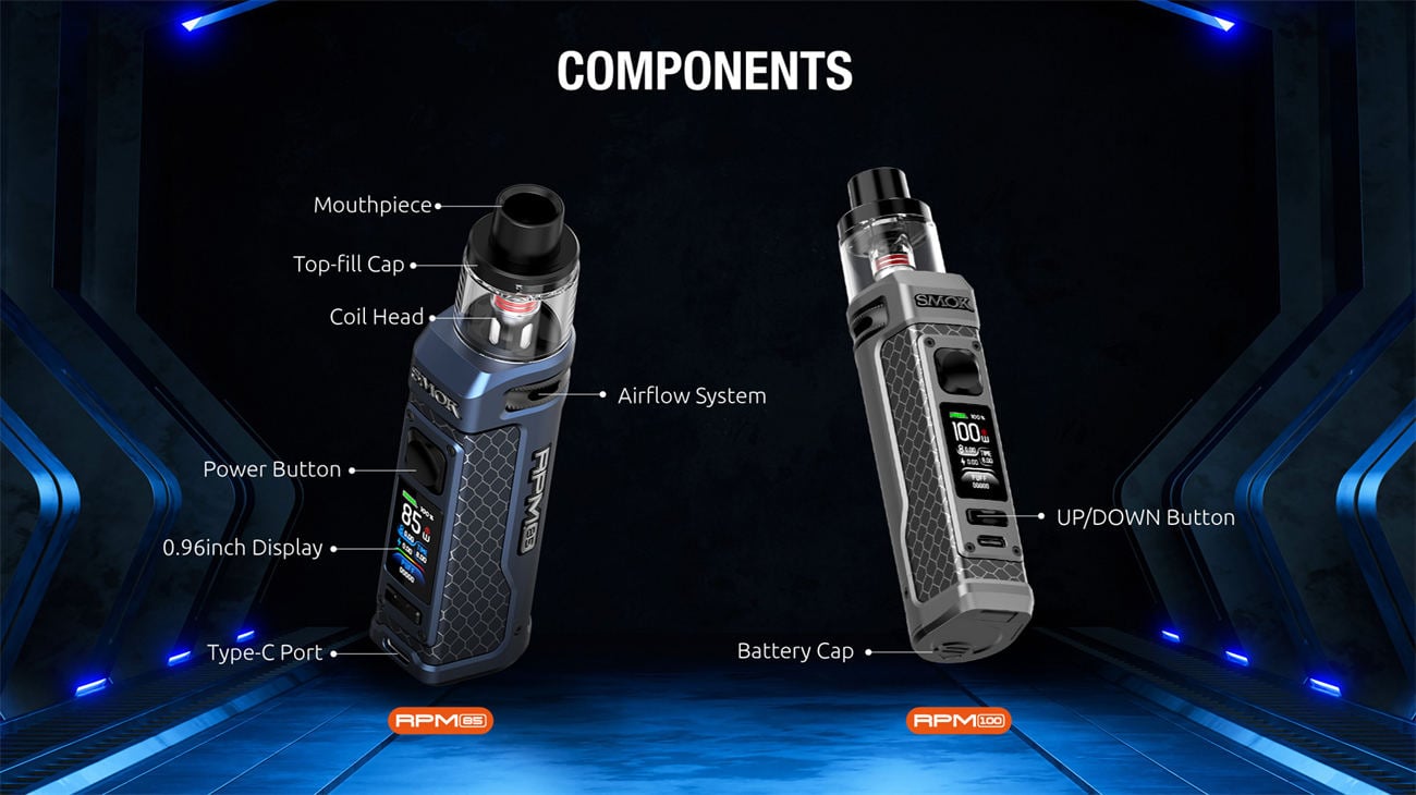 SMOK RPM 85 Pod Mod Kit 3000mAh 6ml 7