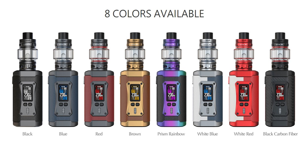 SMOK Morph 2 230W Mod Kit with TFV18 Tank 7.5ml 2