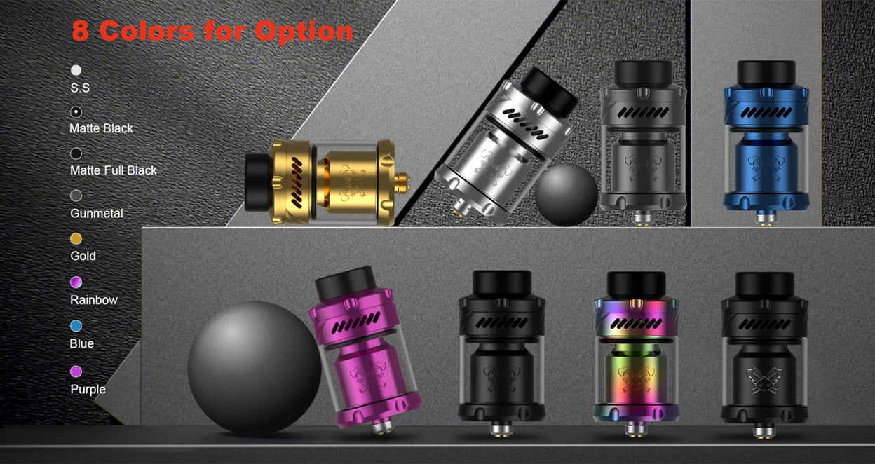 Hellvape Dead Rabbit 3 RTA Atomizer 5.5ml (25mm) 2