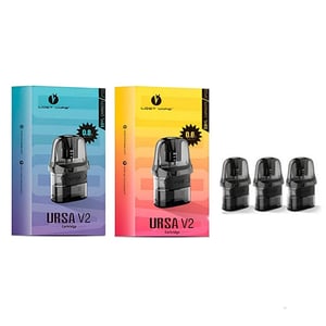 Lost Vape Ursa V2 Pod Cartridge for  Ursa Nano Kit / Ursa Baby Pod Kit / Ursa Pro Kit / Ursa Nano Pro / Ursa S Kit / Ursa Baby Pro Kit / Ursa Pocket Kit / Ursa Nano Air Kit / Ursa Nano 2 Kit / Ursa Cap Kit / Epoch Kit 2.5ml (3pcs/pack)