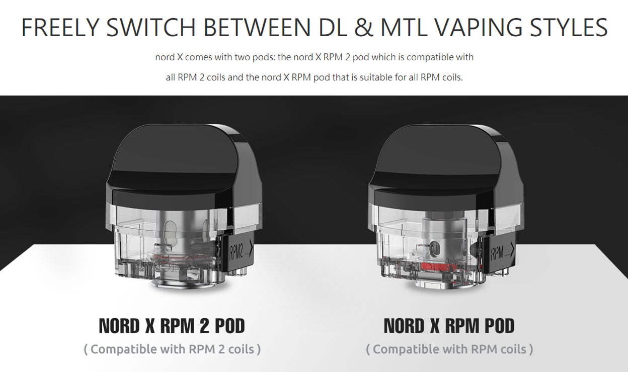 SMOK Nord X Pod System Kit 1500mAh 6ml 14