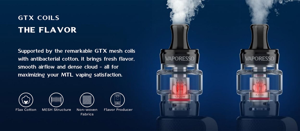 Vaporesso GTX One Mod Kit with GTX Tank 18 2000mAh 3ml 3