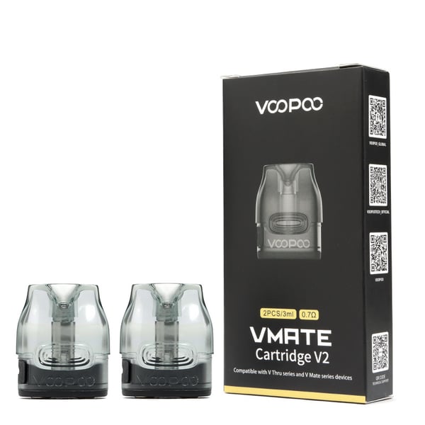 Voopoo Vmate Pod Cartridge V2 for Vmate / Vmate E Kit / V.THRU Pro / Vmate Pro / Vmate Infinity Edition / Vmate Max / VMATE PRO Power Edition 3ml (2pcs/pack)