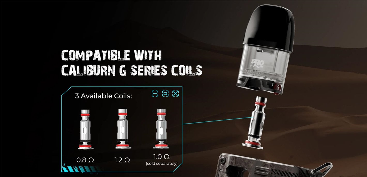 Uwell Caliburn TENET Koko Pod System Kit 950mAh 2ml 7