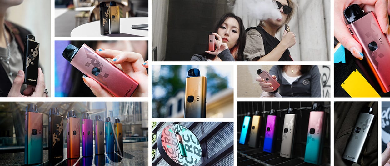 Uwell Crown S Pod System Kit 1500mAh 5ml 7