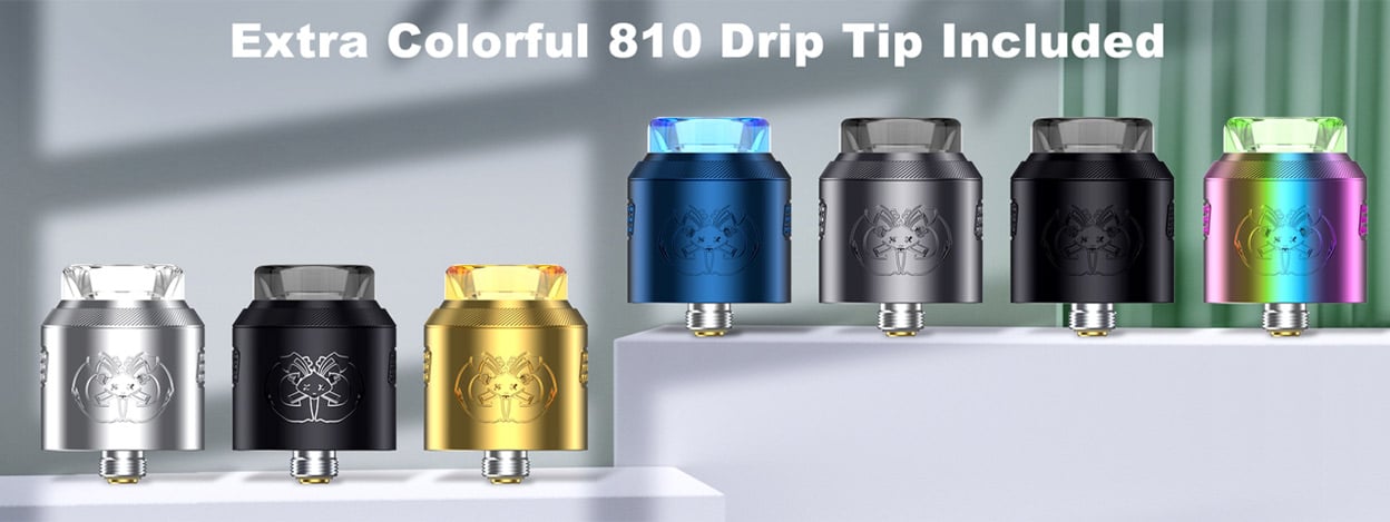 Hellvape Drop Dead 2 RDA Atomizer 24mm 6