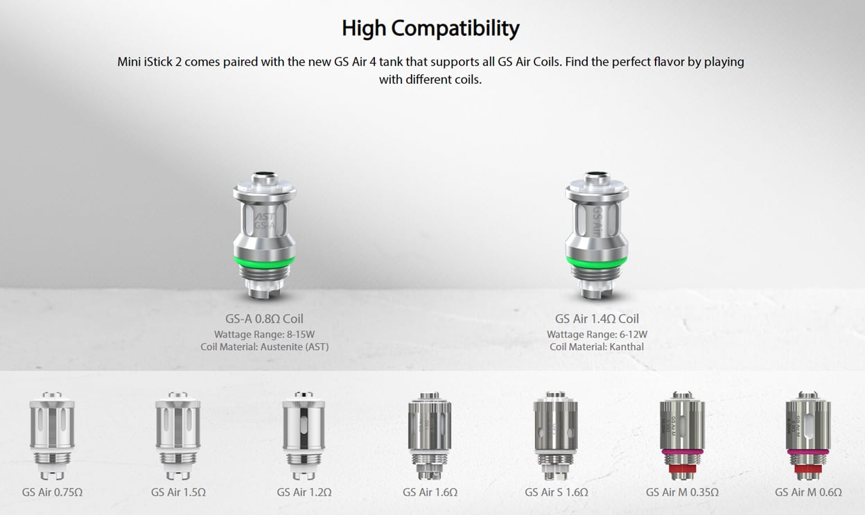 Eleaf GS Air 4 Tank Atomizer 2ml / 2.5ml 1