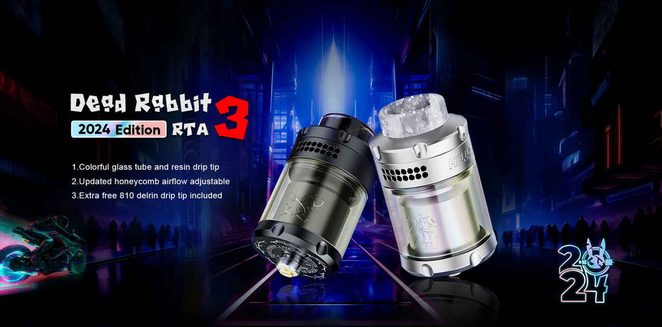 Hellvape Dead Rabbit 3 RTA Atomizer 5.5ml (2024 Edition) 1