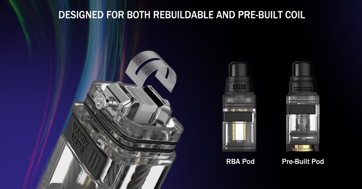 Vandy Vape Kylin M AIO RBA Pod Cartridge 5ml 2