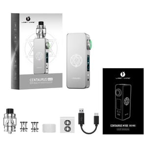 Lost Vape Centaurus M100 Box Mod Kit with Centaurus Sub Coo Tank Atomizer 4ml