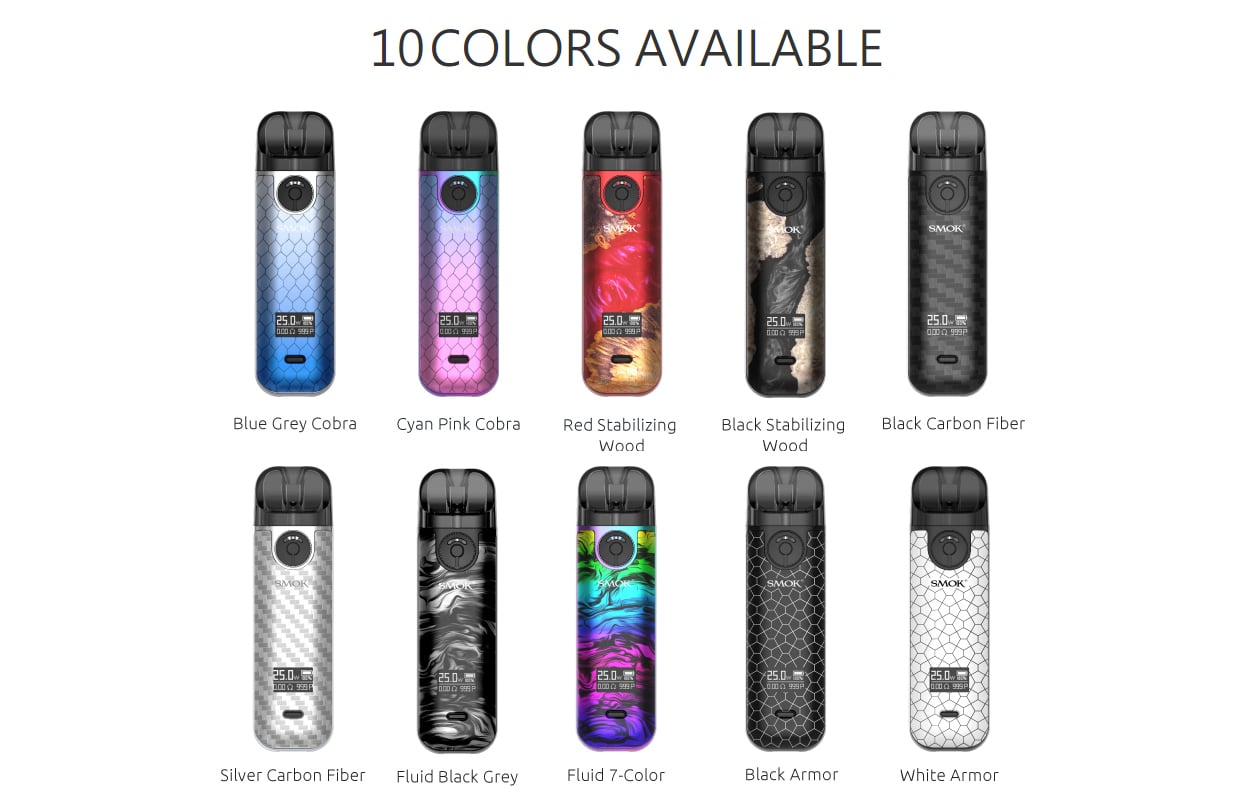 SMOK Novo 4 Pod System Kit 800mAh 2ml 5