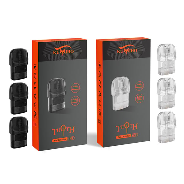 Kumiho THOTH Series Side Filling Pod Cartridge 2ml / 3ml (3pcs/pack)