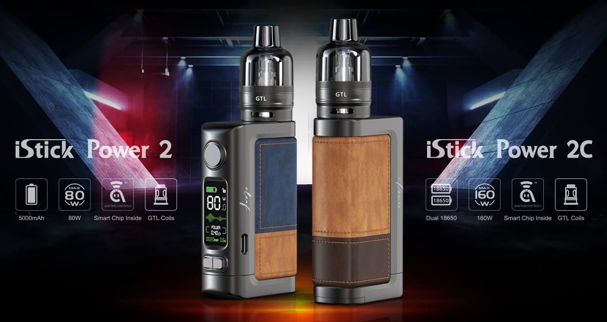 Eleaf iStick Power 2 80W Box Mod Kit with GTL Pod Tank Atomizer 5000mAh 4.5ml 1