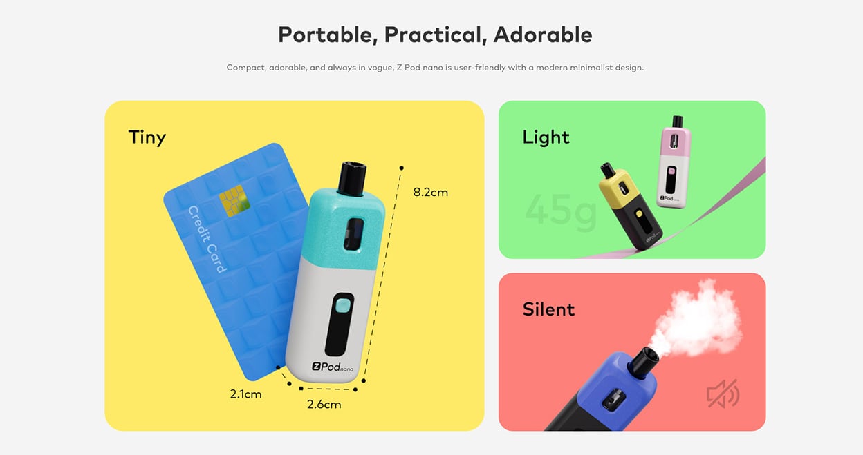 Innokin Z Pod Nano Pod System Kit 700mAh 2ml 3