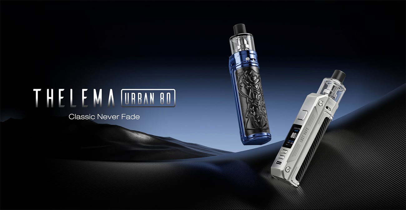 Lost Vape Thelema Urban 80W Box Mod Kit with UB Ultra Pod 5.5ml 2