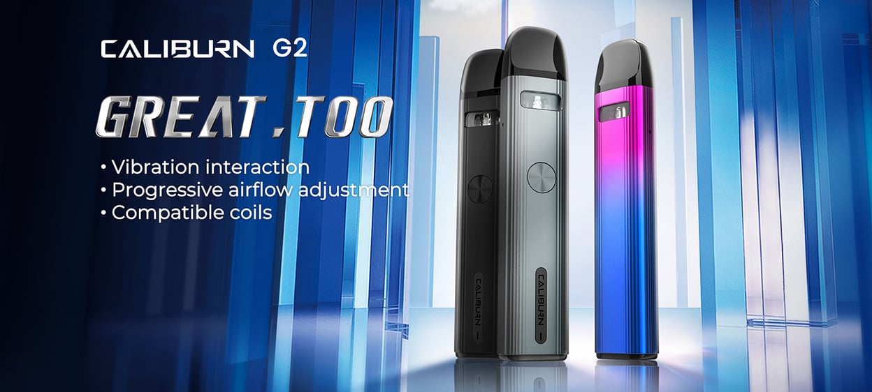 Uwell Caliburn G2 Pod System Kit 750mAh 2ml 1