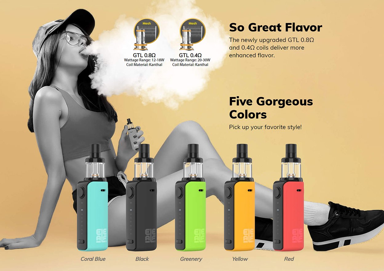 Eleaf iJust P40 Pod Mod Kit 1500mAh 3ml 4